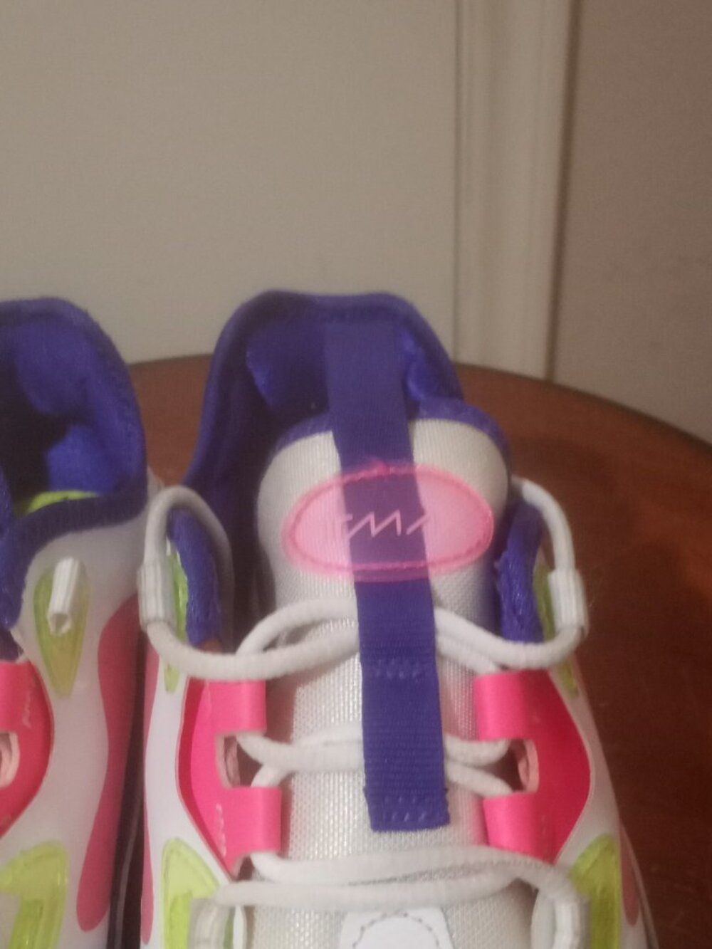 Nike Air Max Shoes Womens Size 6.5 White Multicolor Mesh Sneakers CZ0436-100 - Picture 8 of 15